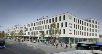 Pasinger Hofgärten Neubau Geschäftshaus